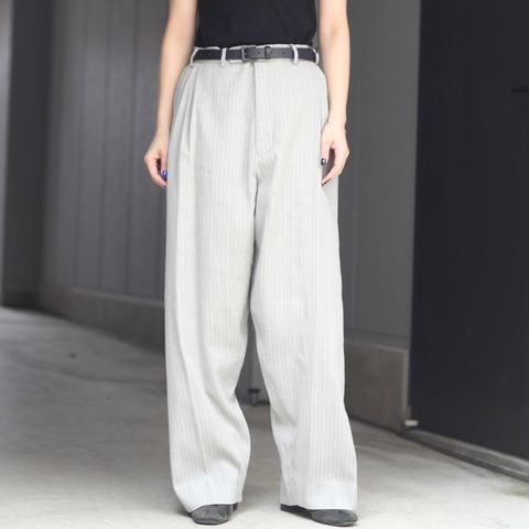 【残り一点】Seamless Side Fold Wide Pants