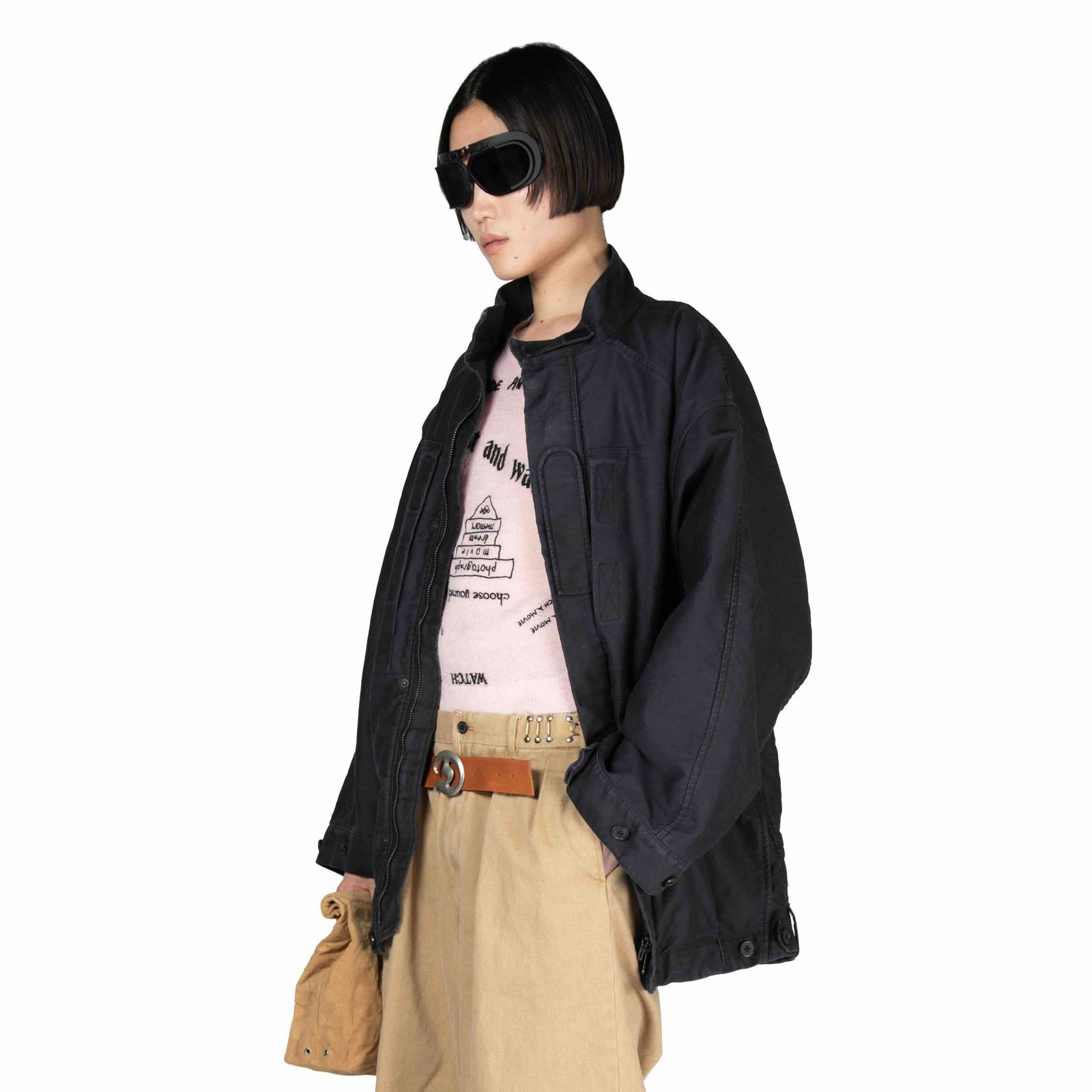 【残り一点】"Inception" Big-Sleeve Mole Skin JKT