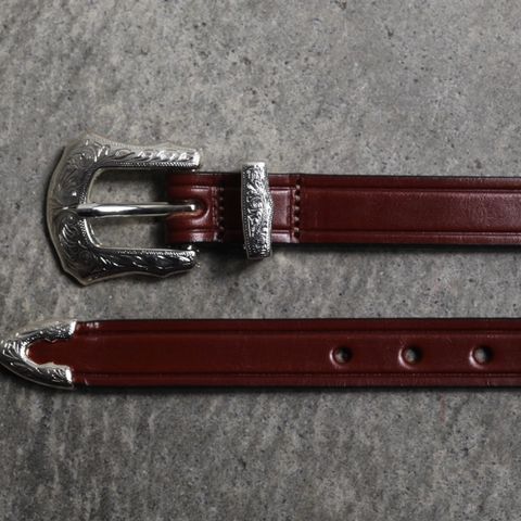 【残りわずか】3/4 Inch Western Belt(OAKBARK)