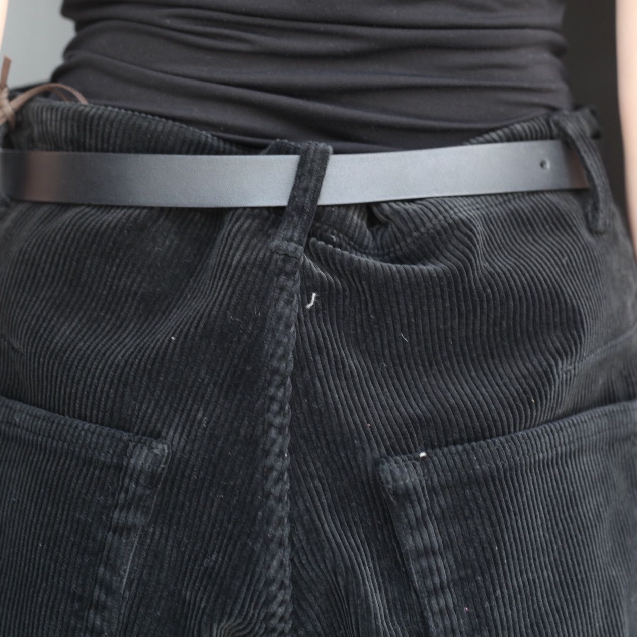 【残り一点】3D Twisted Wide Leg 5P Pants