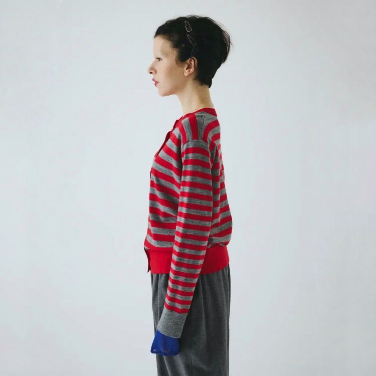 【残り一点】Border Knit Cardigan
