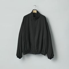 【残りわずか】Rayon Silk Flannel Shirred Light Zip Jacket