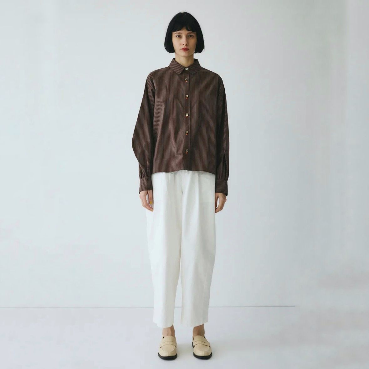 【残り一点】Embroidery Over Shirt