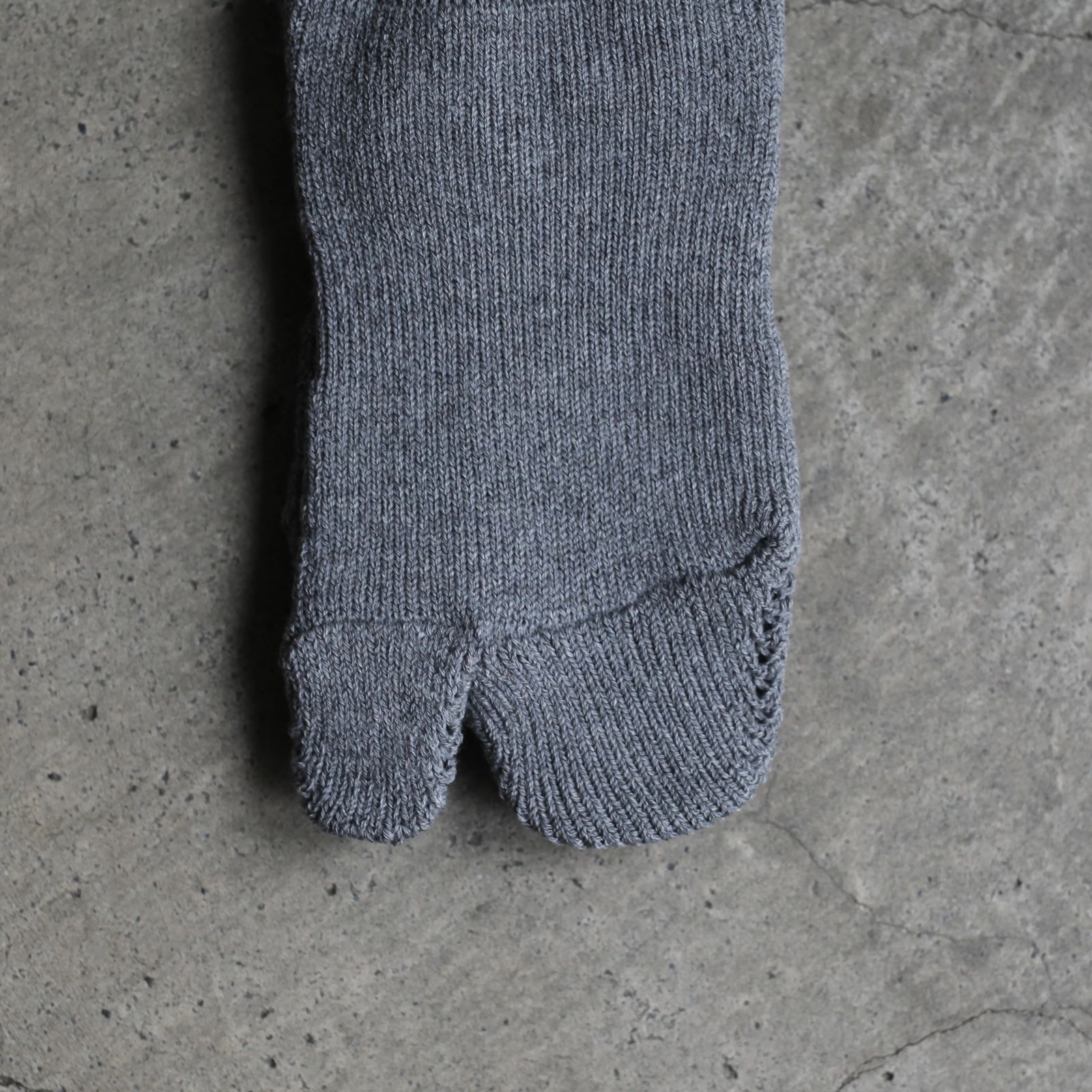 【残りわずか】Tabi Pile Socks(HEATHER GRAY)