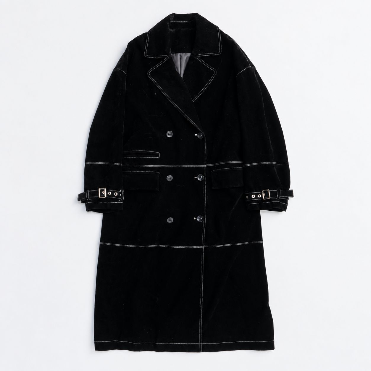 【残り一点】Suede Trench Coat