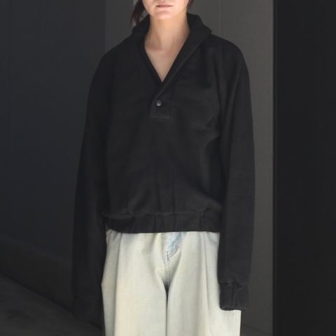 【残り一点】Shawl Collar Cotton Fleece Jacket