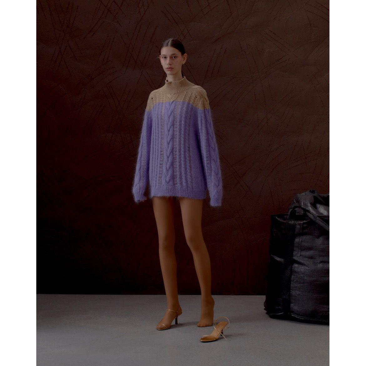 【残り一点】Mohair Cable Sweater