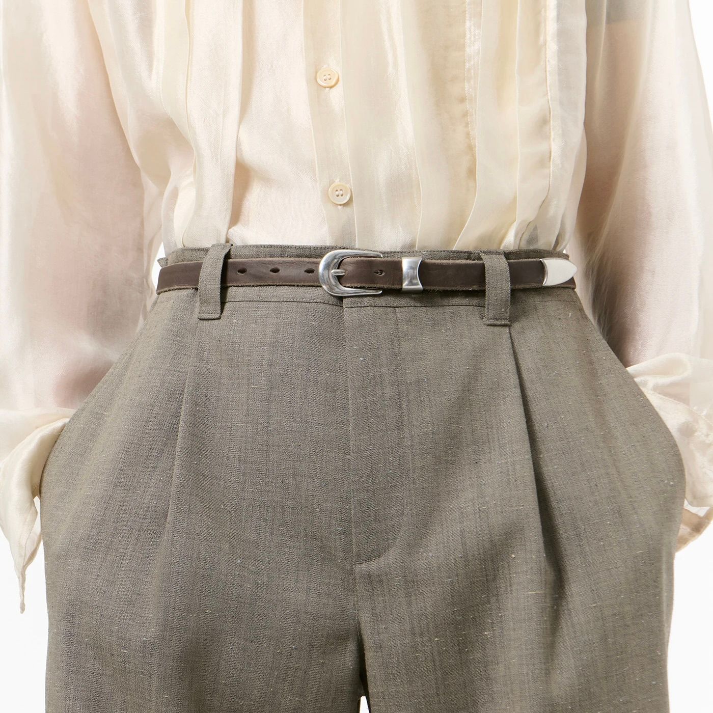 【残り一点】2cm Belt(SUNDRIED CLAY)