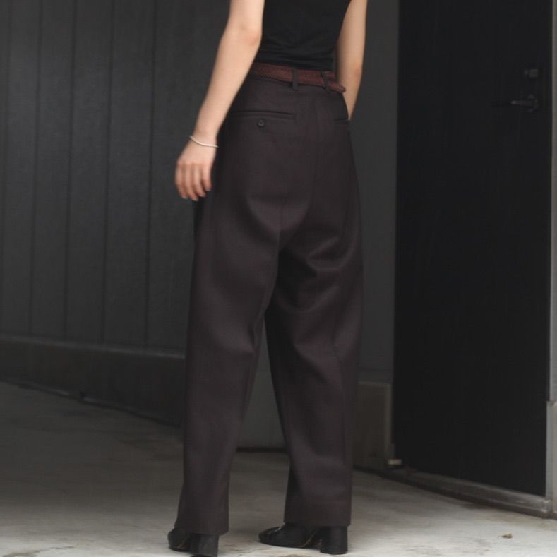 stein - 【残りわずか】EX Wide Tapered Bare Zip Trousers | ACRMTSM