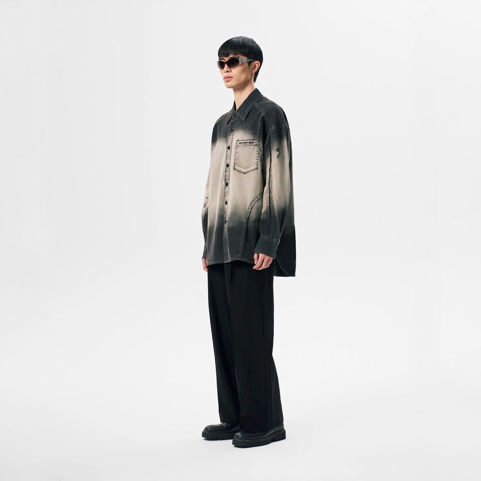 【残り一点】Denim Deconstruction Washed Shirt