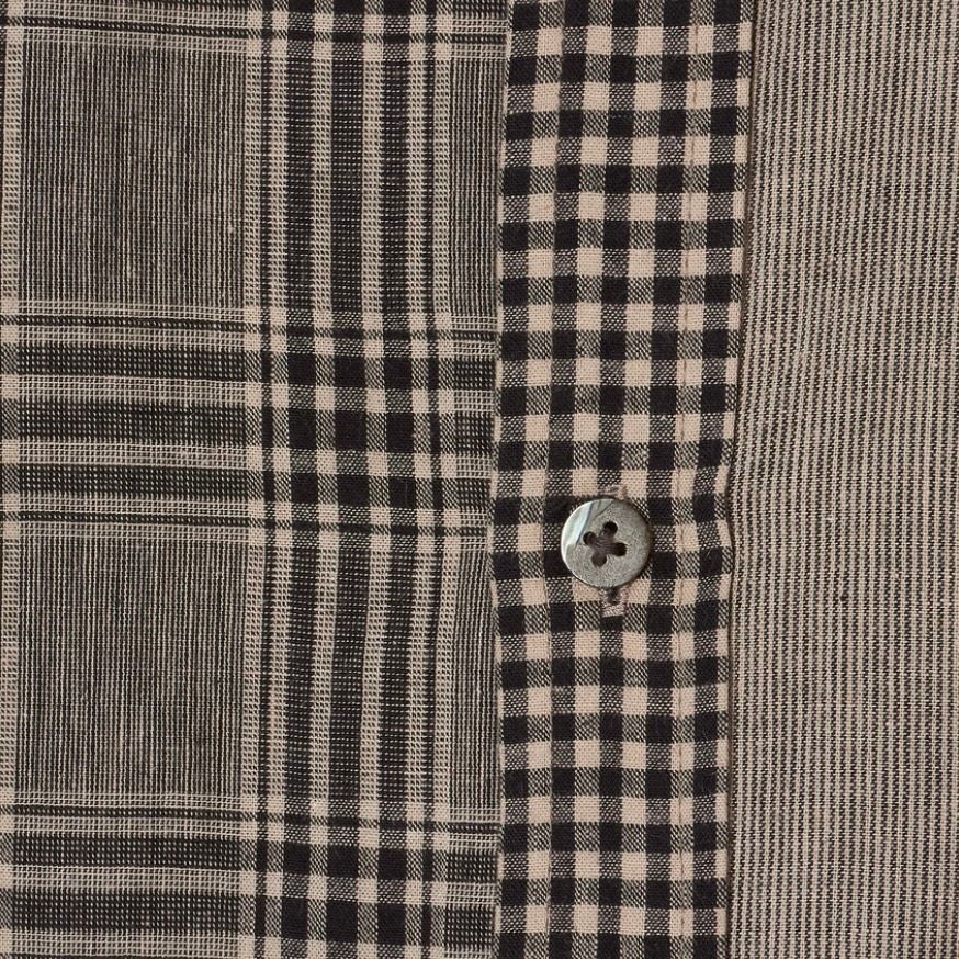 【残り一点】"CS" Linen Big Shirt Crazy Pattern