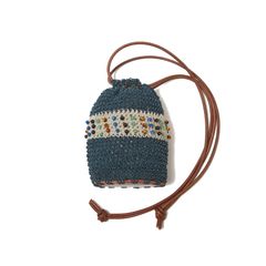 【残り一点】Knitting Beads Bag_S