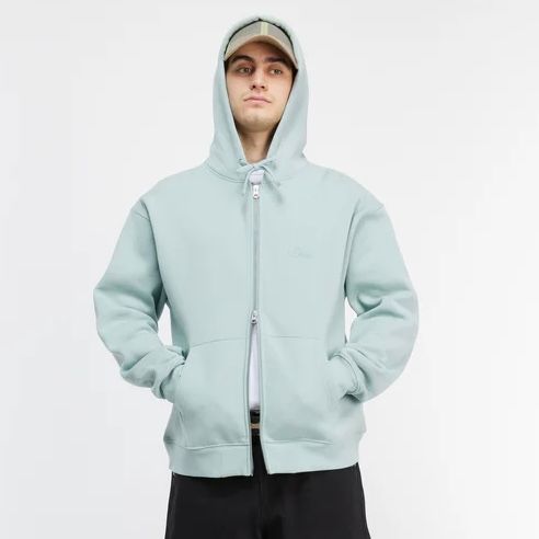 【残りわずか】Cursive Zip Hoodie