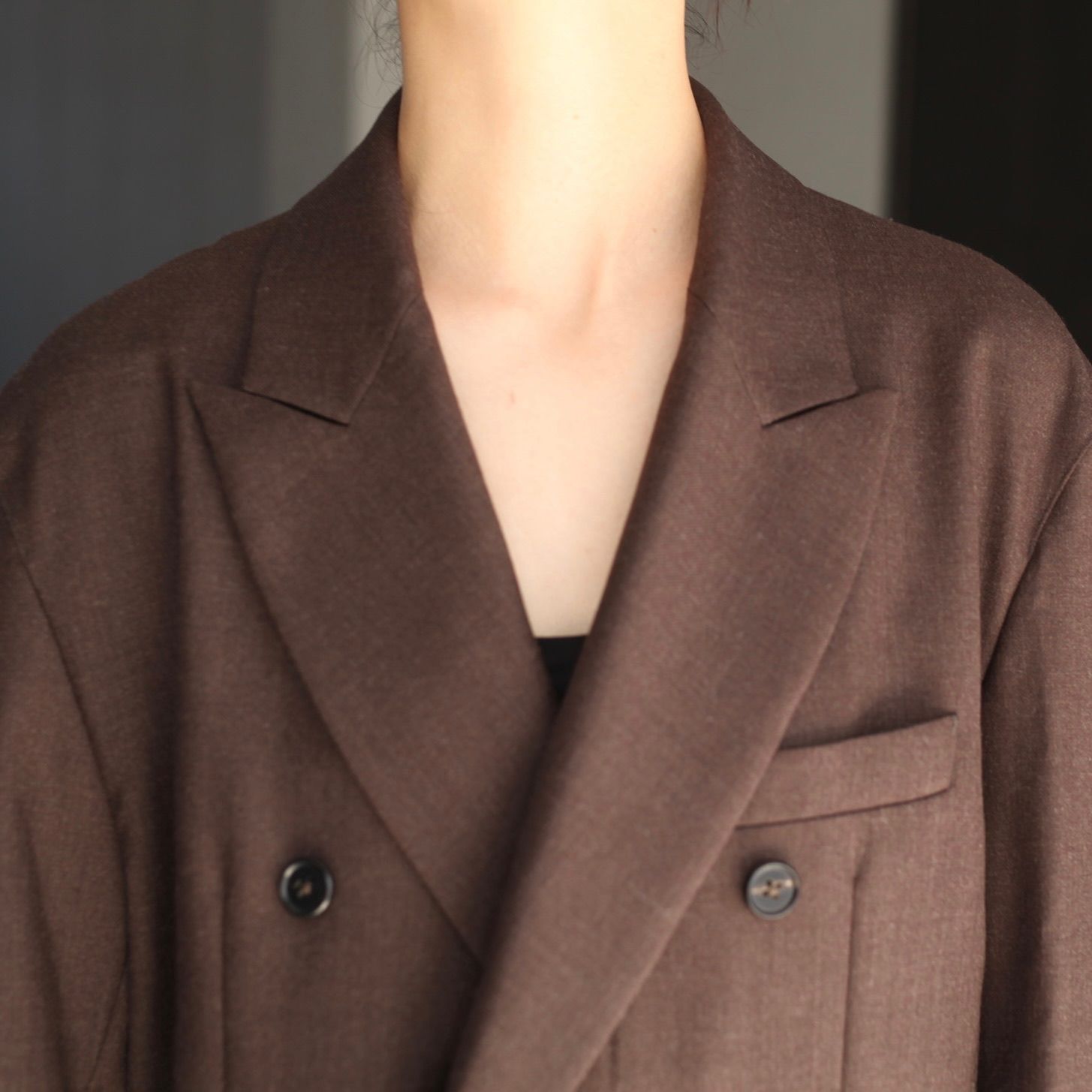 【残り一点】Wool Double Breasted Jacket