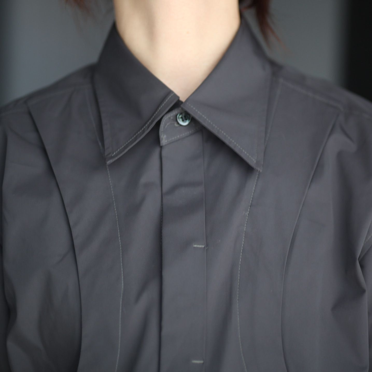 【残り一点】Fly Front Panelled Utility Shirt