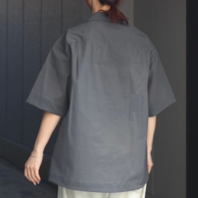 【残り一点】Open Collar Shirt(MID)