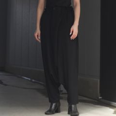 【残り一点】サルエルパンツ(Taタキシード)