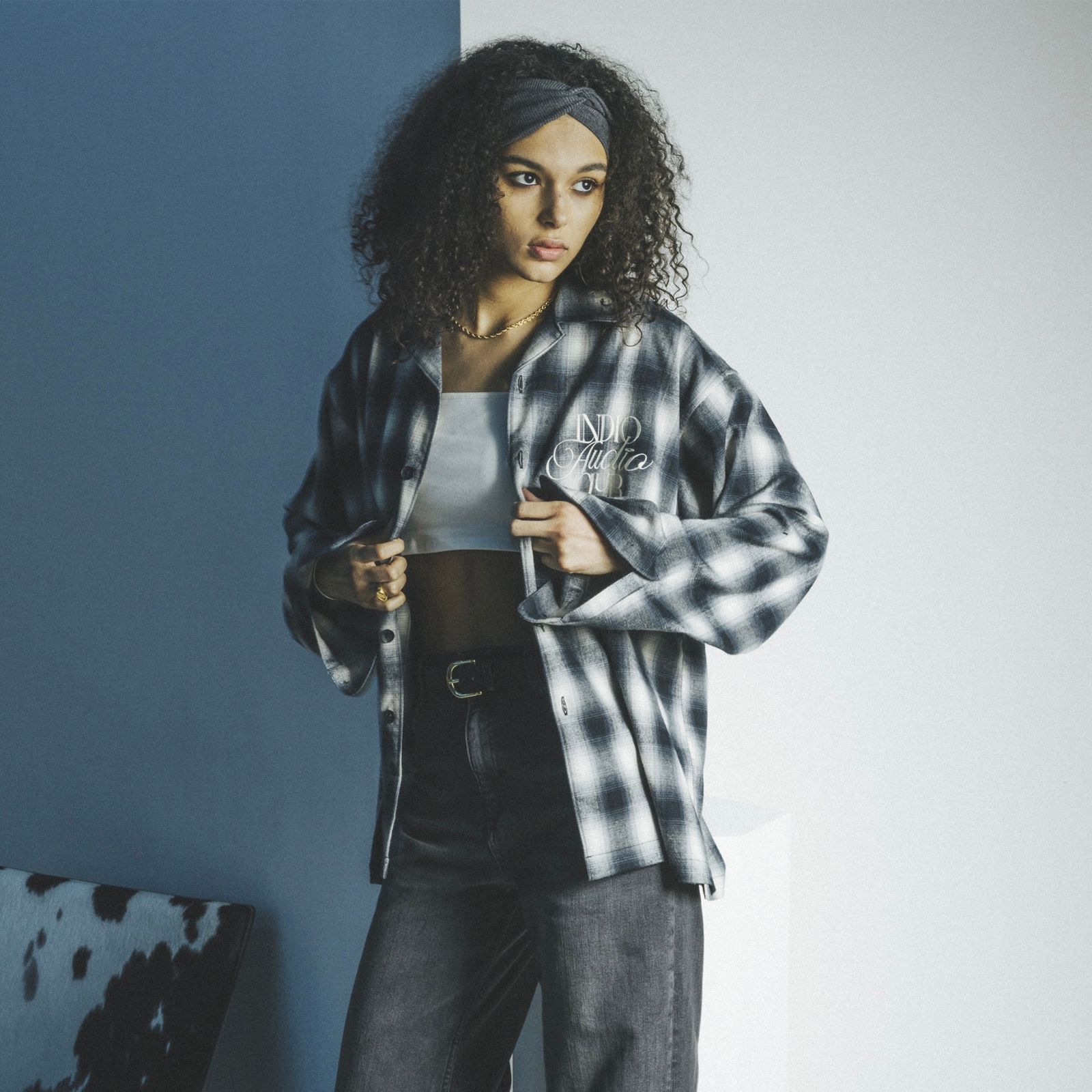【残りわずか】Ombre Check Shirt