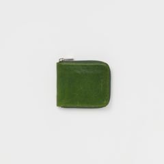 【次回入荷8月中旬予定】Horizontal Zip Purse(LIME GREEN)
