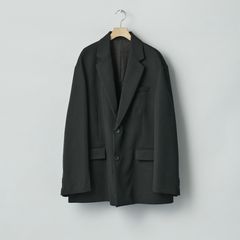 【残り一点】Wool Kersey Oversized Single Breasted Jacket