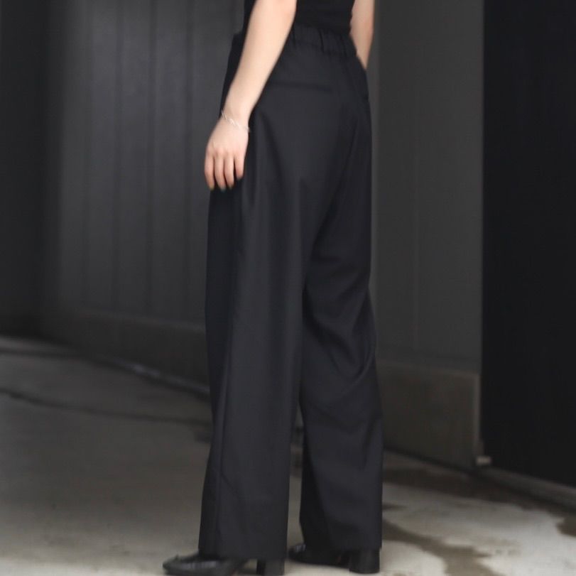 【残り一点】Wool Tropical Loose Fit Pants