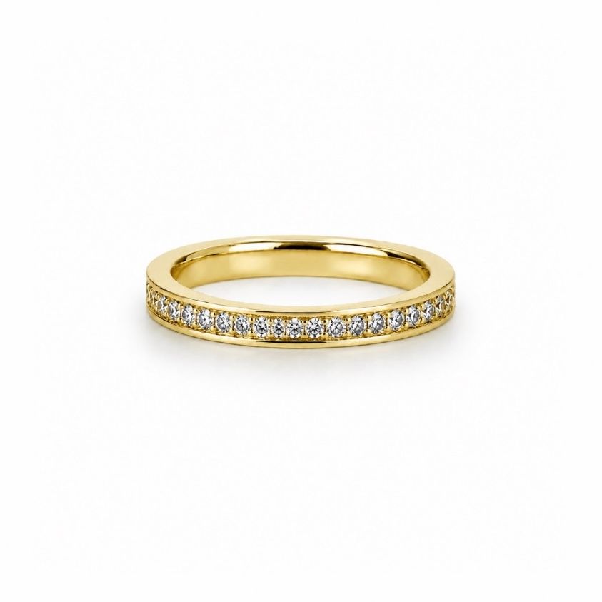 【お取り寄せ注文可能】Dia Lap Ring M(K18 YELLOW GOLD)