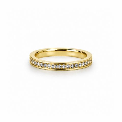 【お取り寄せ注文可能】Dia Lap Ring M(K18 YELLOW GOLD)