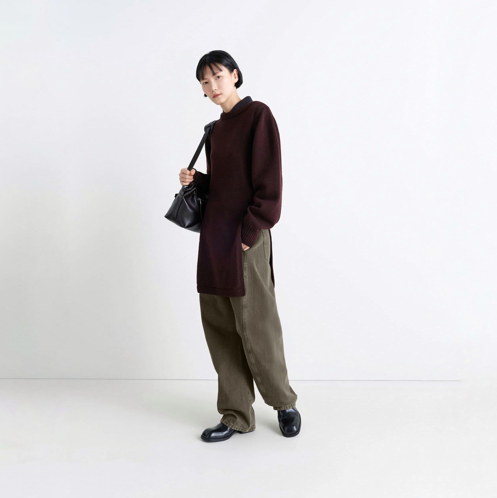 【人気急上昇中♪美デティール】LEMAIRE ツイストヘムスカート 人気急上昇中♪美デティール】LEMAIRE ツイストヘムスカート