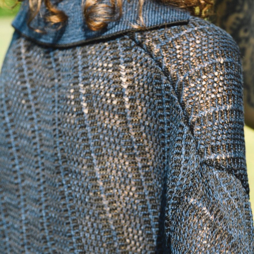 【残り一点】Diagonal Knit Skipper Shirt