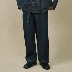 【残り一点】Belted Trousers(ONE WASH)