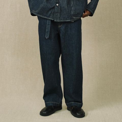 【残り一点】Belted Trousers(ONE WASH)