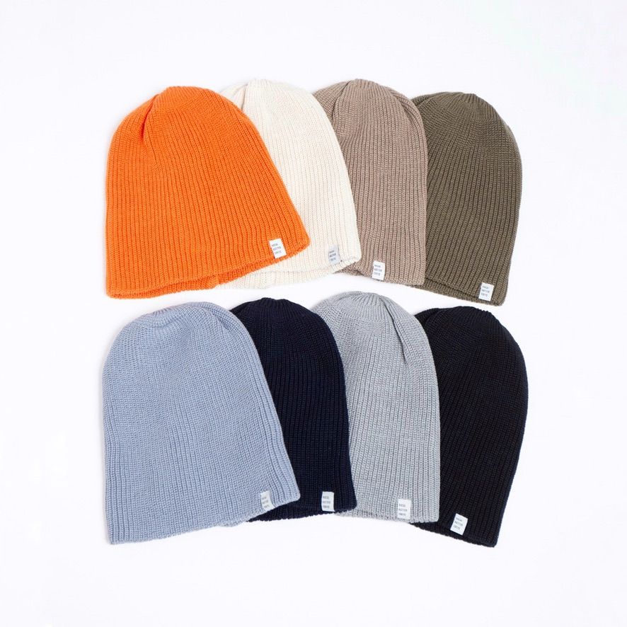 【再販売通知受付可能】2way Basic Knit Beanie