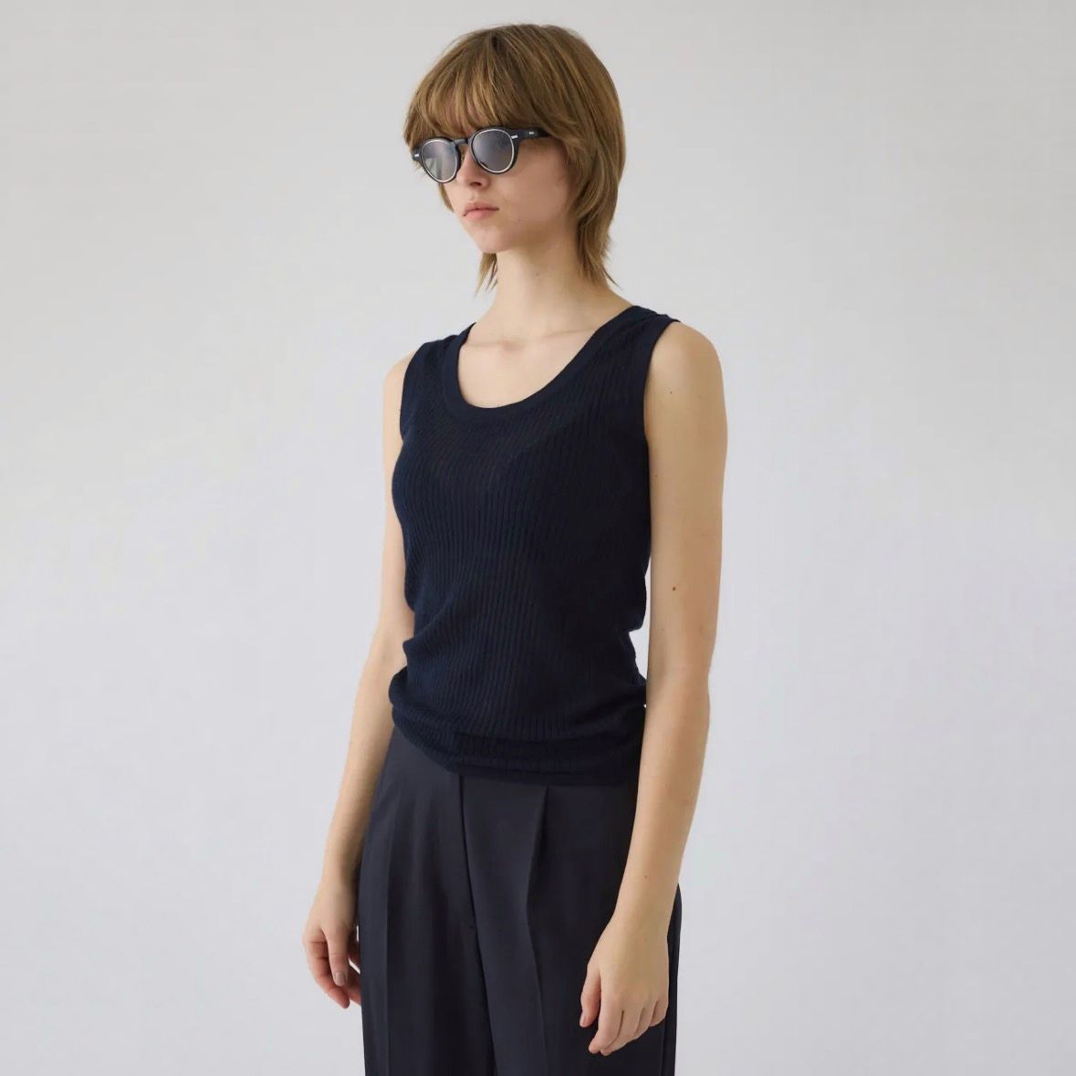 【残り一点】Needle Knit Tank Top