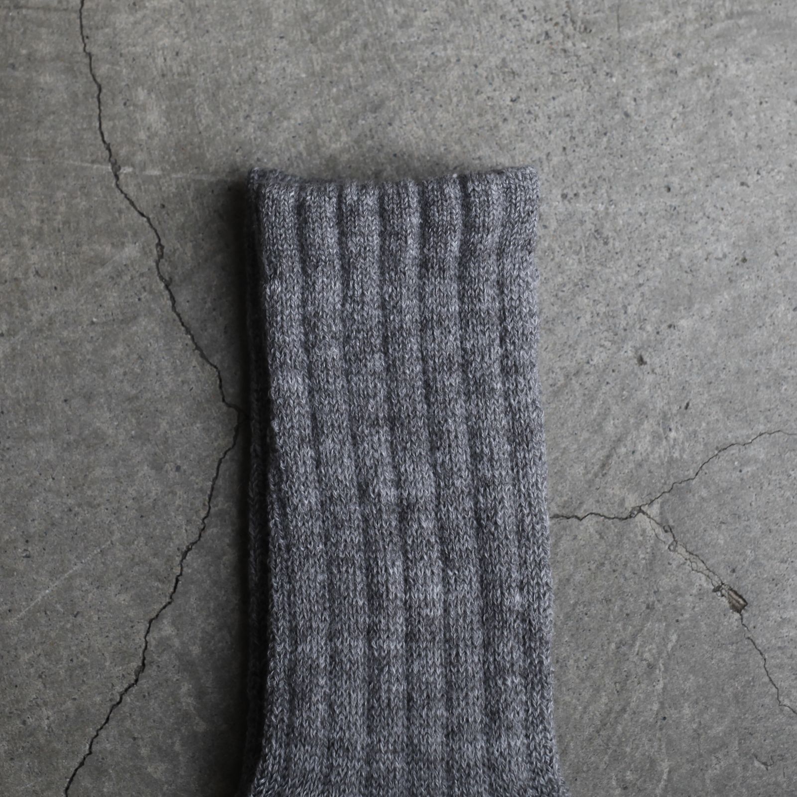 YOKO SAKAMOTO - 【残り一点】Wool Tabi Pile Socks(WHITE) | ACRMTSM