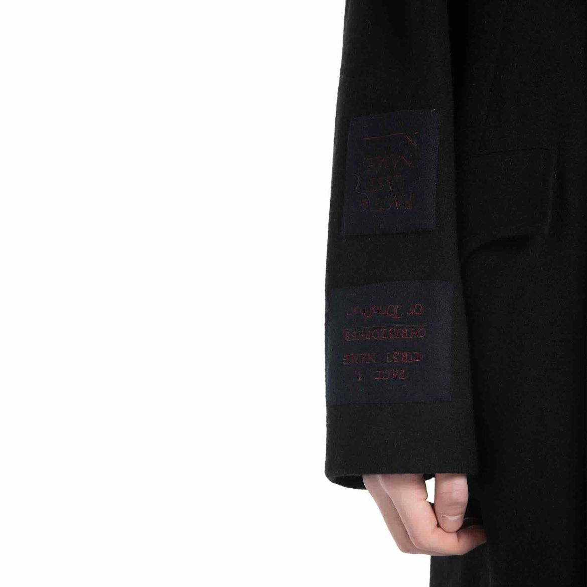 【残り一点】”BATMAN” Drape Long P-coat