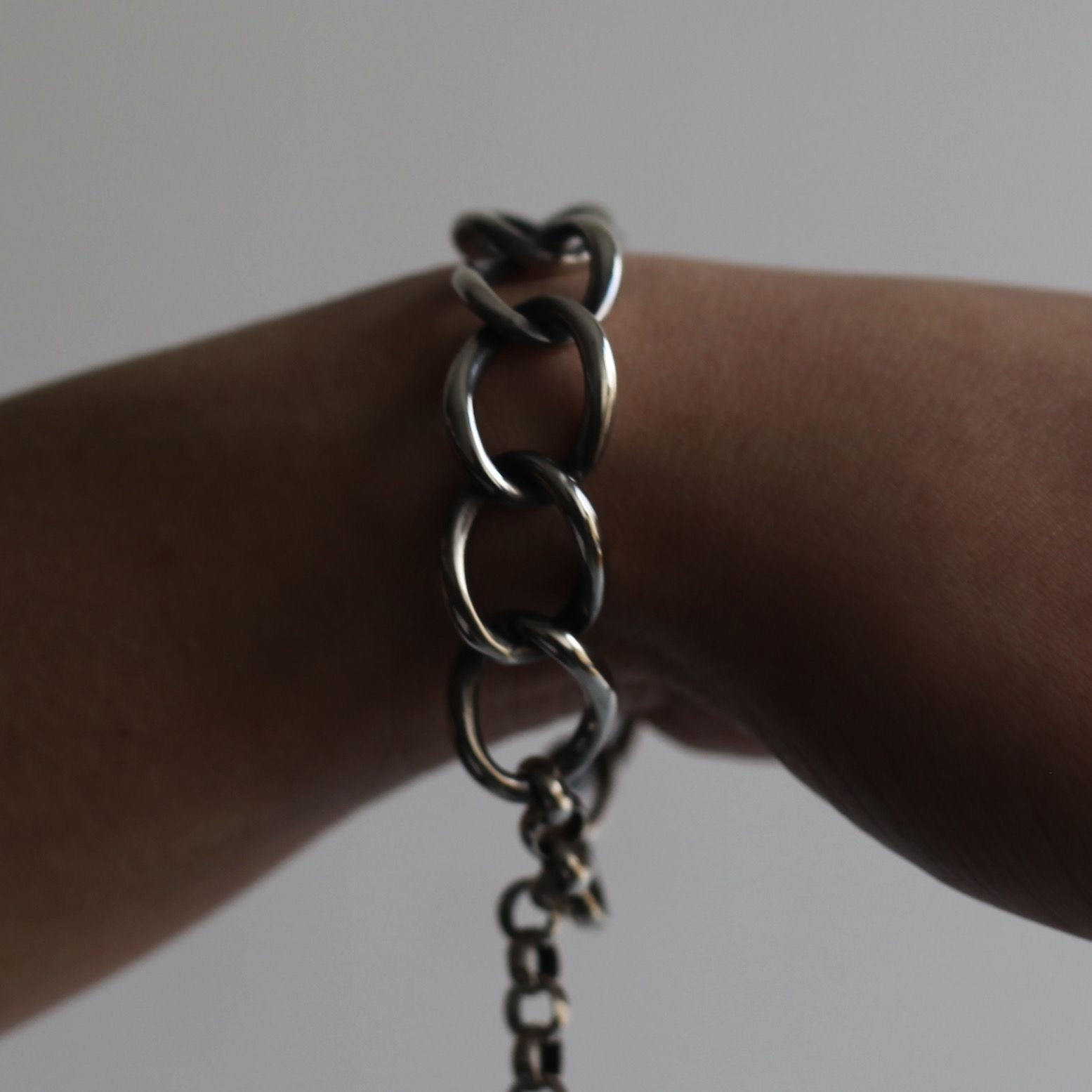 【残り一点】Beautiful Chain Link_M(SILVER)