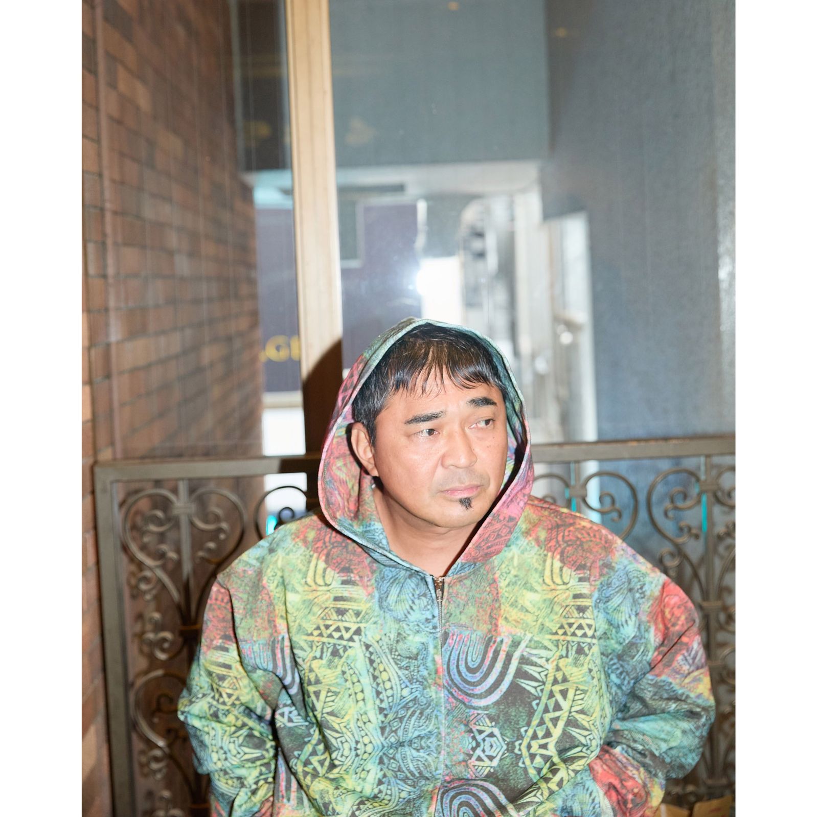 【残り一点】Cut Off Wide Zip Sweat Hoodie