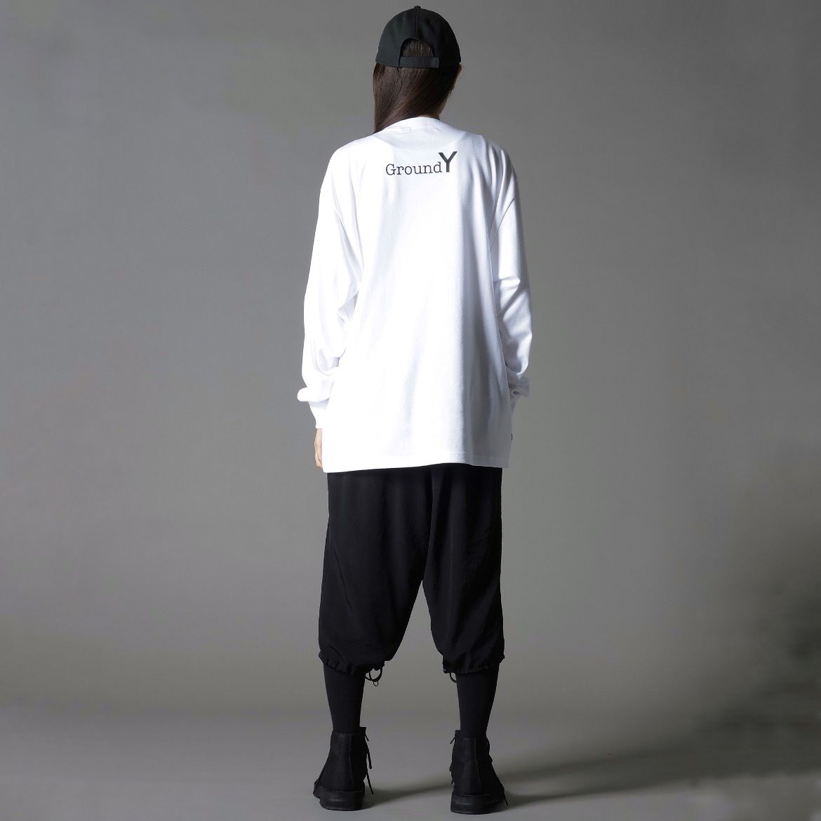 【残りわずか】ロングスリーブPA Tee(GY LOGO)