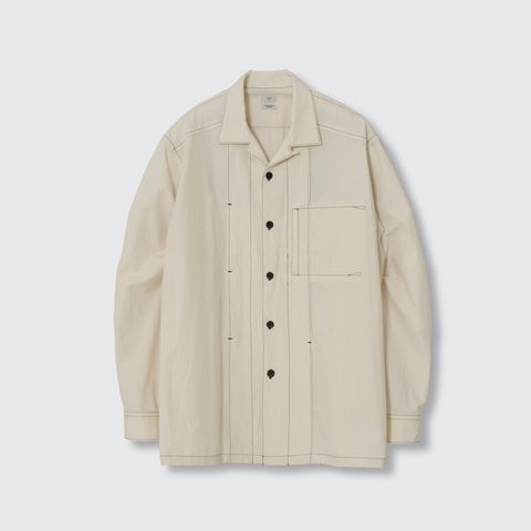 【残り一点】Contrast Stitch Shirt