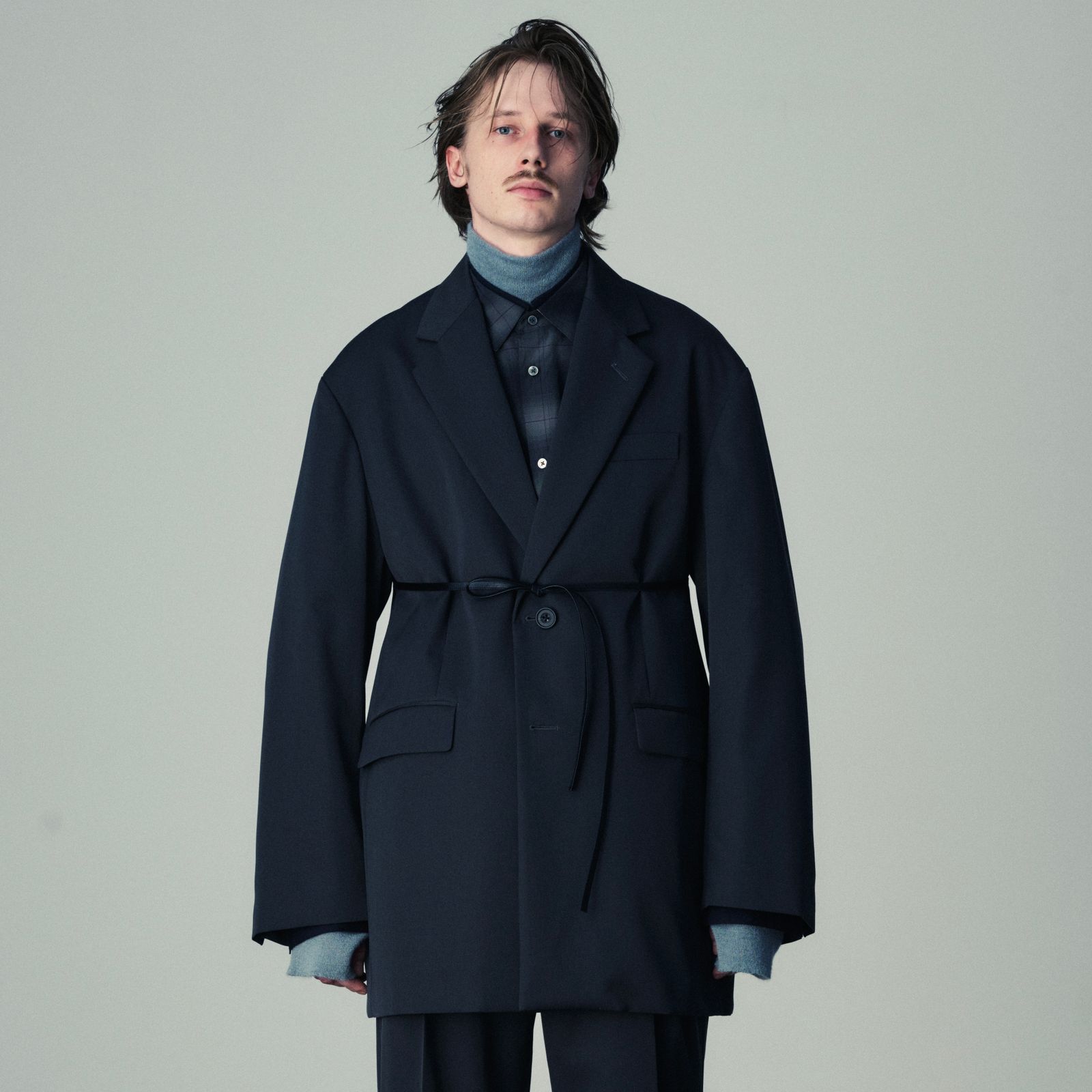 stein OVERSIZED LONG TAILORED JACKET22ss