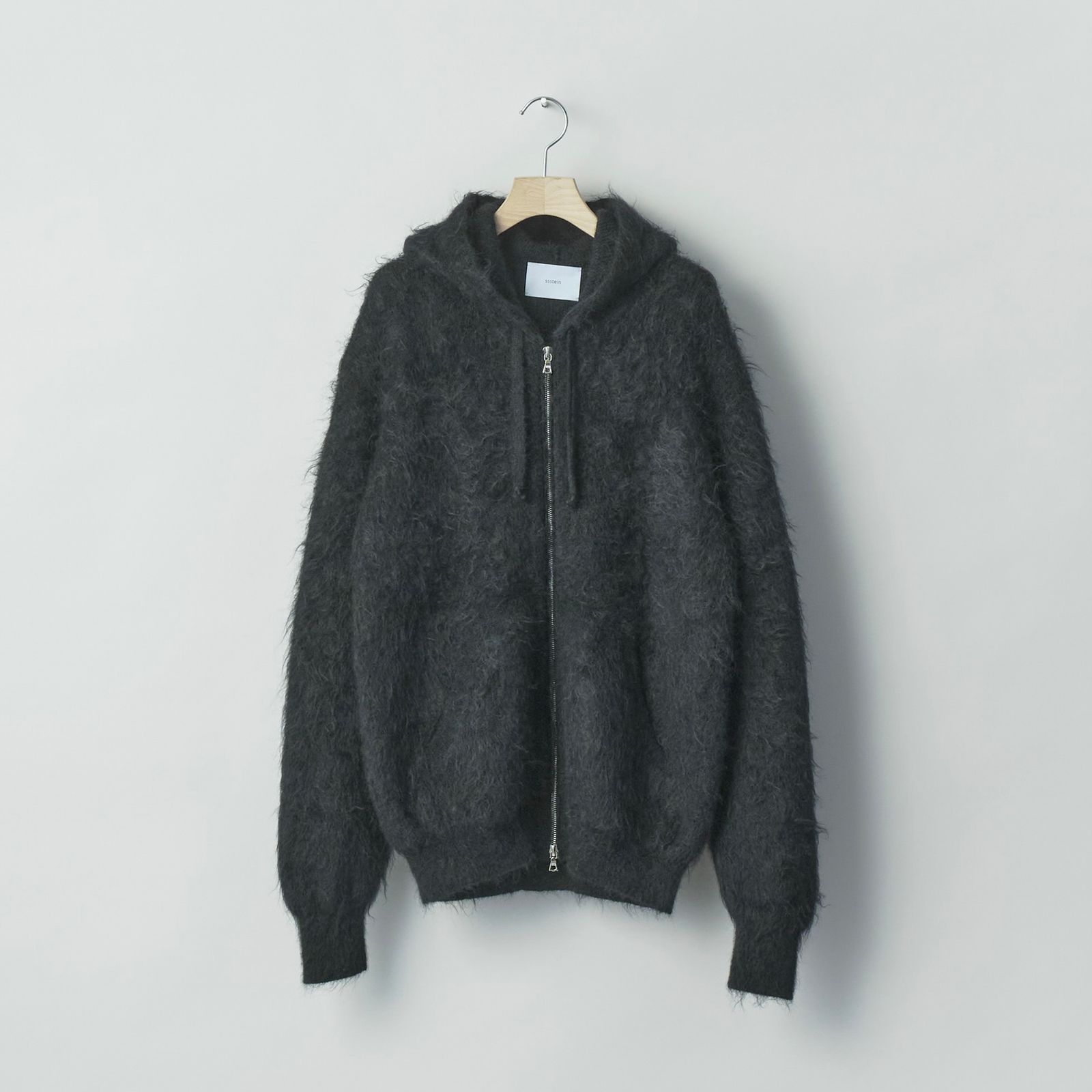【残り一点】Kid Mohair Knit Zip Hoody