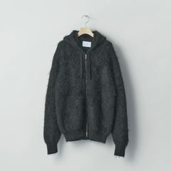 【残り一点】Kid Mohair Knit Zip Hoody
