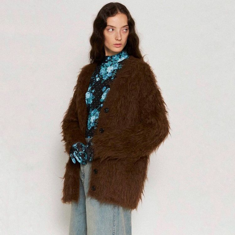 【残り一点】Shaggy Knit Cardigan