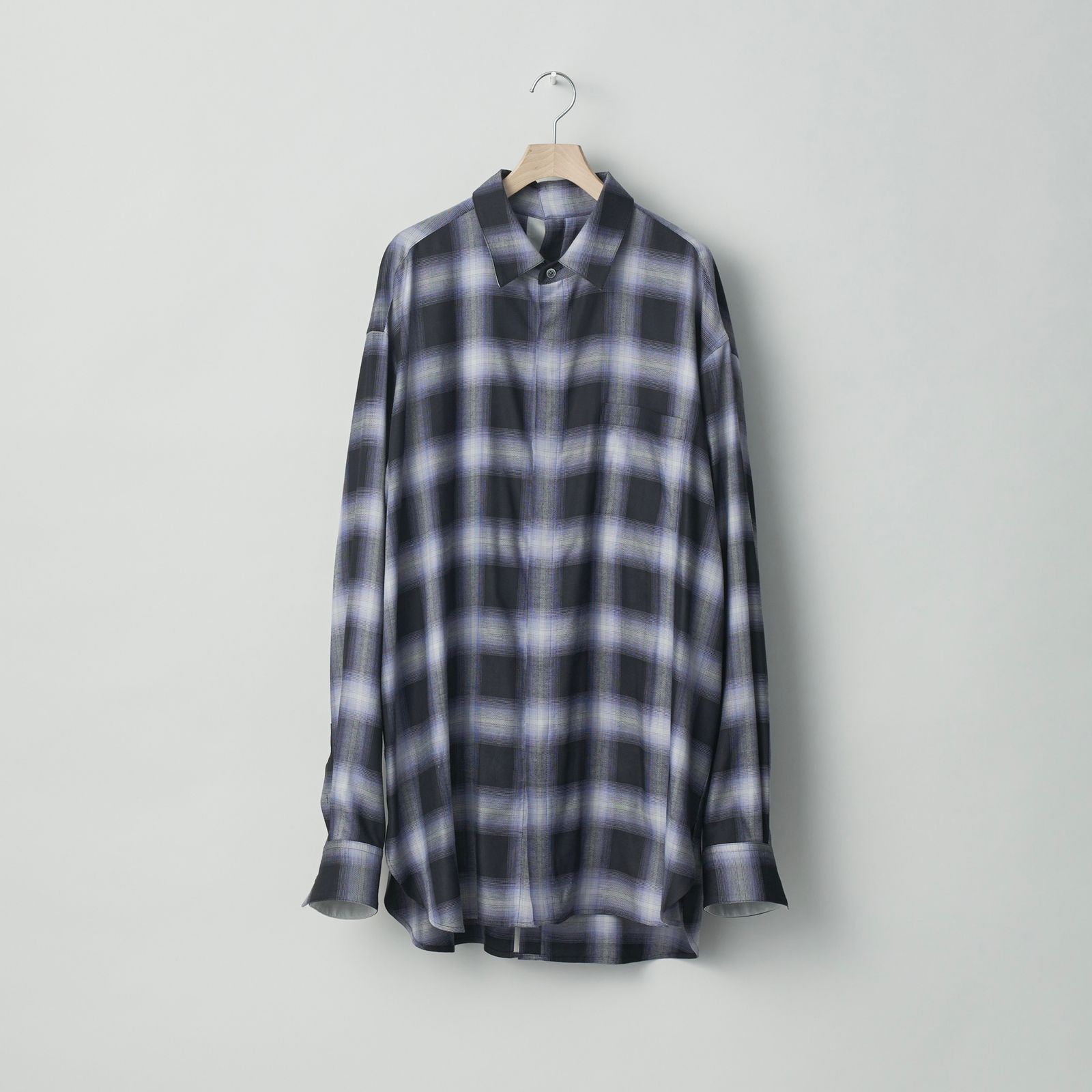 stein - 【再販売通知受付可能】Oversized Breakable Long Shirt