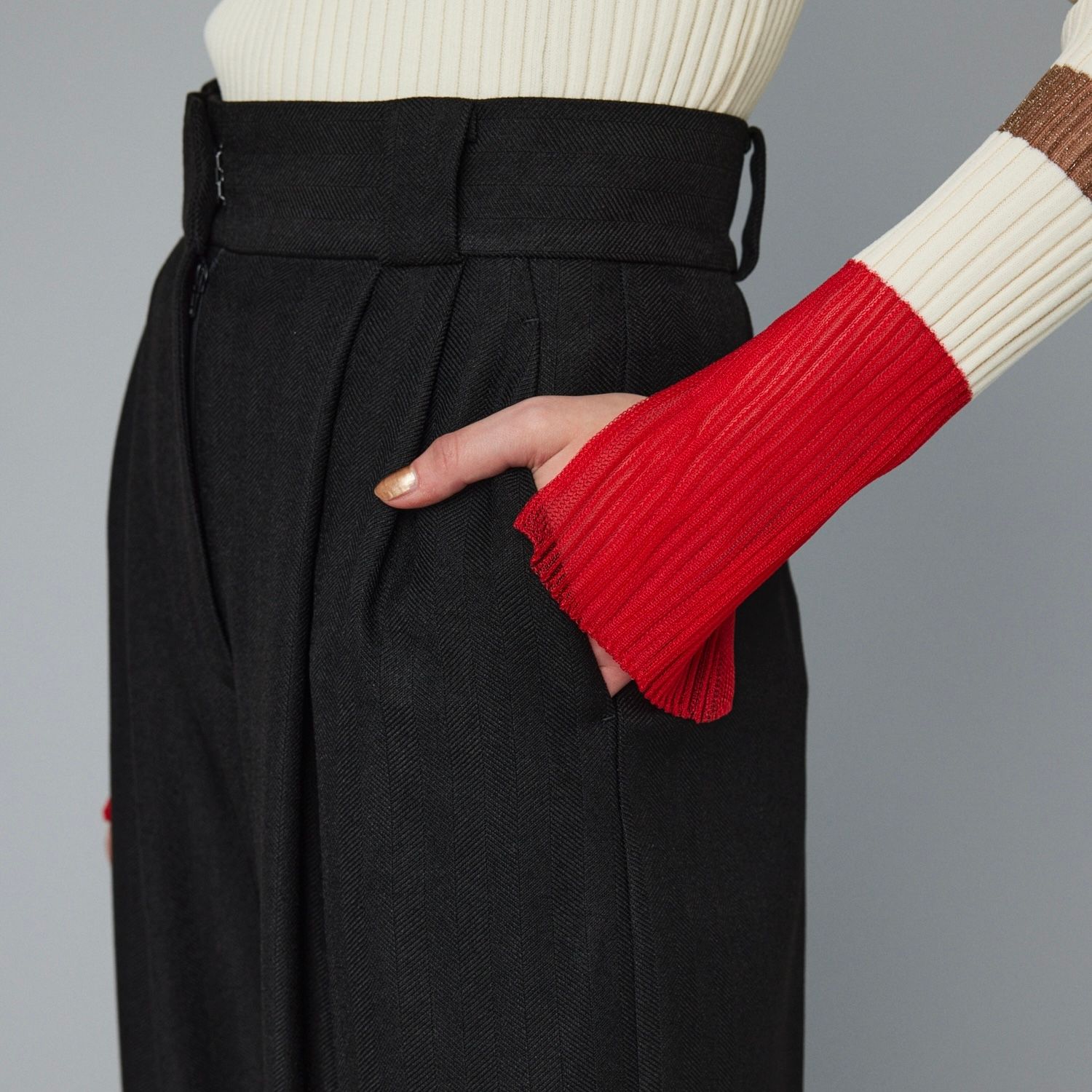 【残り一点】2tuck Trousers
