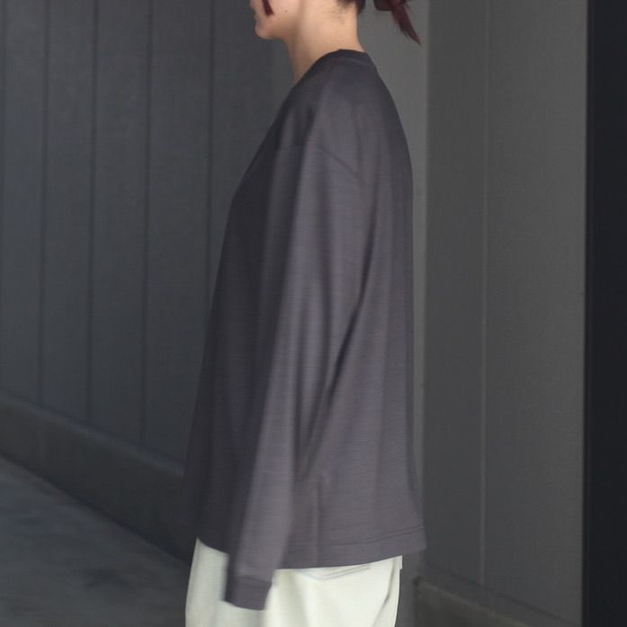 【残りわずか】36G Wool L/S Tee