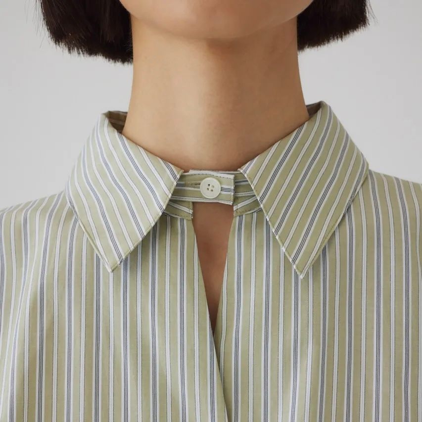 【残り一点】Back Volume Stripe SH