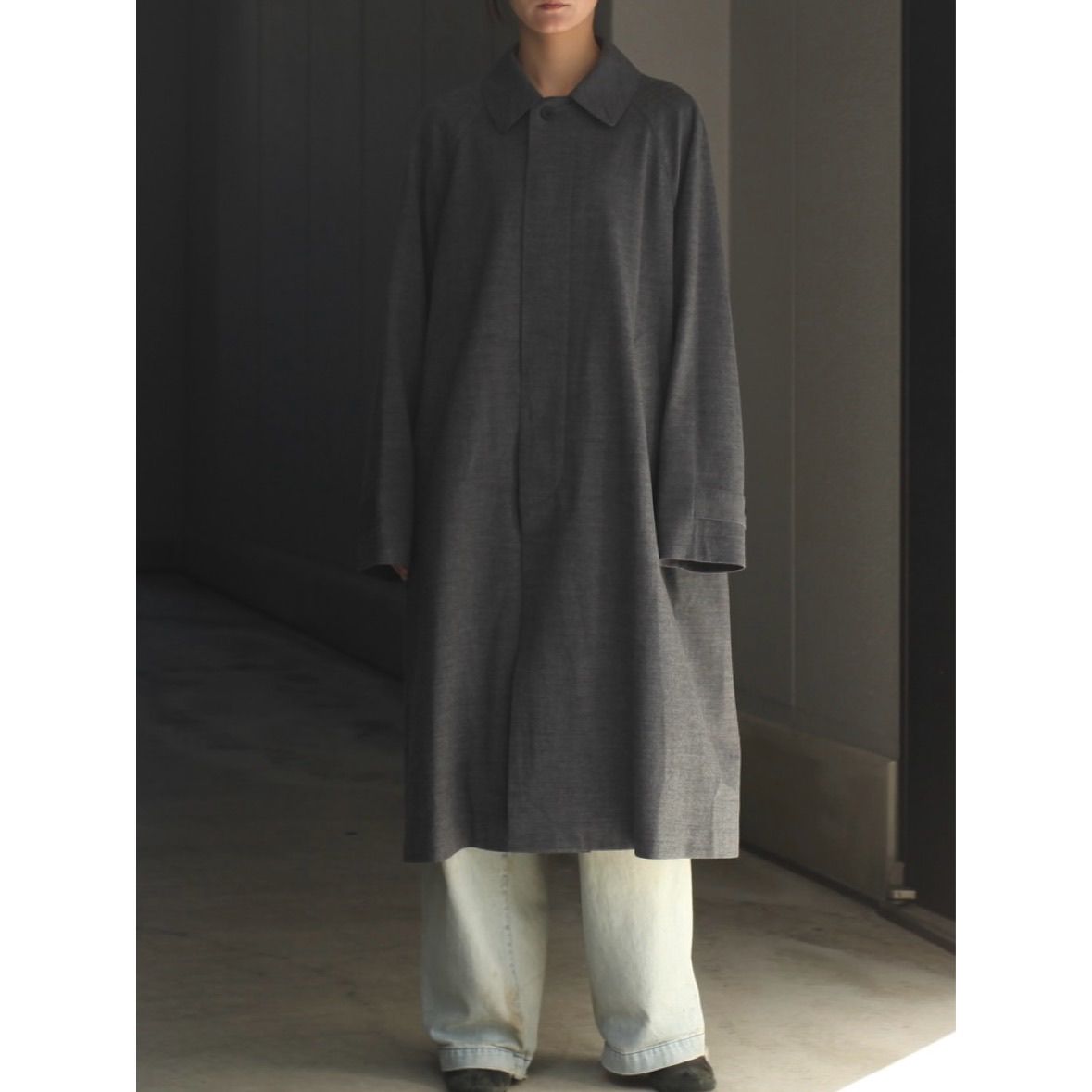 【残り一点】36G Wool Herringbone Incl Coat