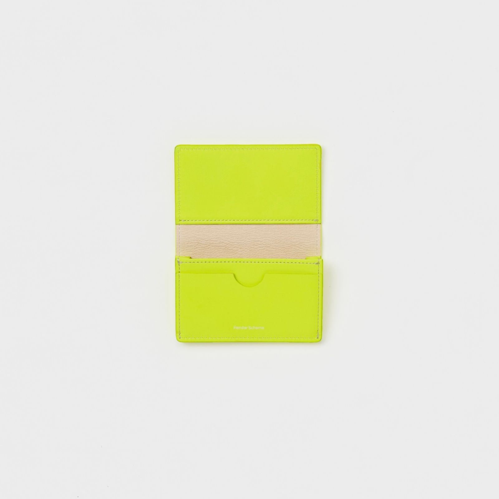 【残り一点】Highlight Folded Card Case(YELLOW)