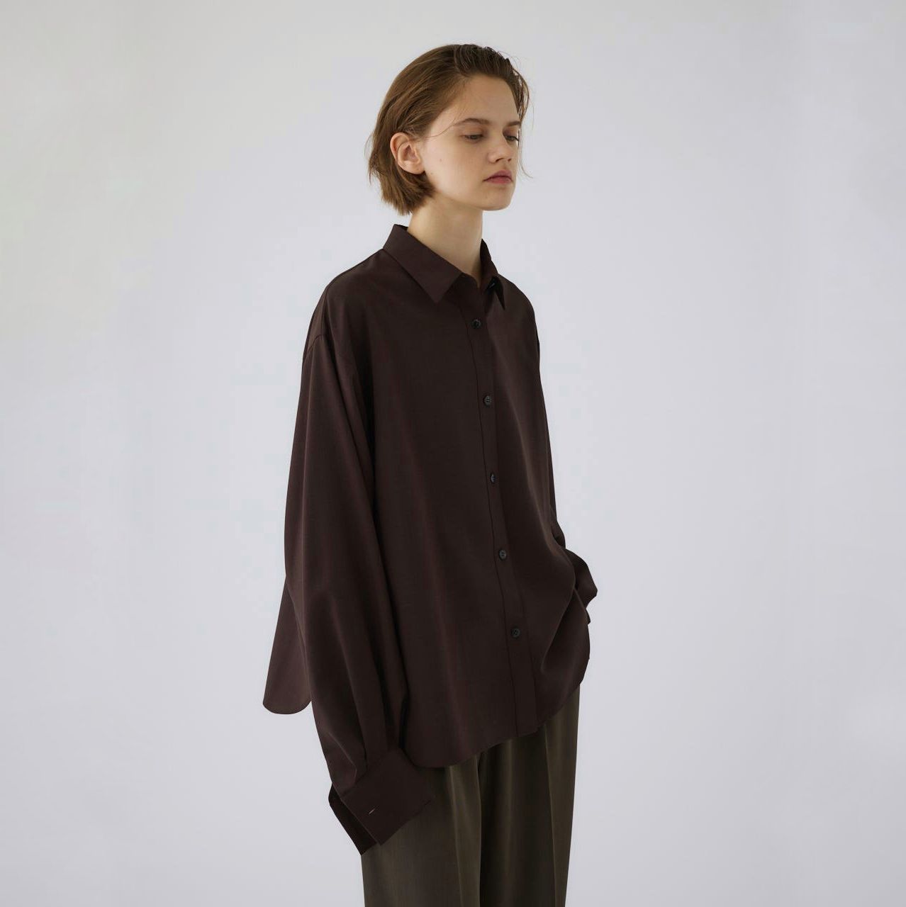 【残り一点】Round Cuff Blouse